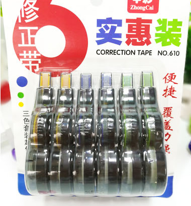 Correction tape